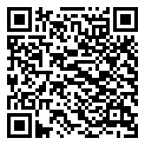 QR-Code - schickes Clandesign / Blau - Weiß